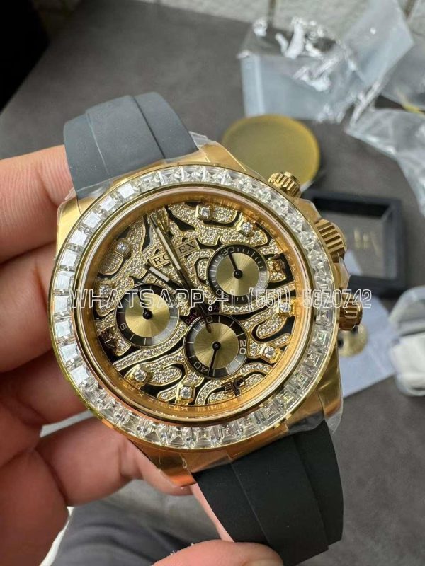 Rolex Daytona 116588TBR ‘Eye of The Tiger’ Swiss 4130 Clean Factory