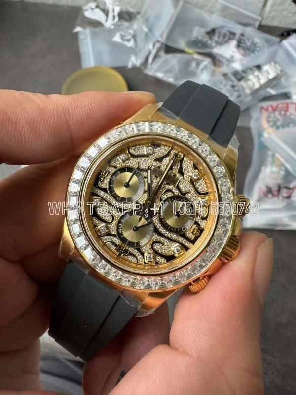 Rolex Daytona 116588TBR ‘Eye of The Tiger’ Swiss 4130 Clean Factory