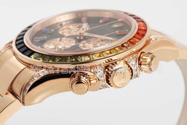 Rolex Daytona 116589RBOW in Rose Gold 4130 - Image 7