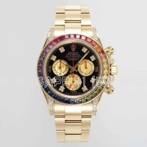 Rolex Daytona 116589RBOW in Yellow Gold 4130