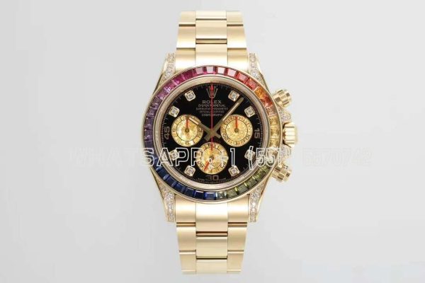 Rolex Daytona 116589RBOW in Yellow Gold 4130