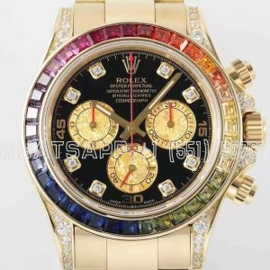 Rolex Daytona 116589RBOW in Yellow Gold 4130