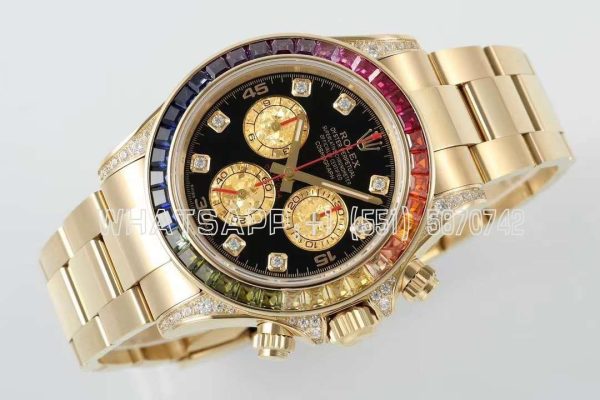 Rolex Daytona 116589RBOW in Yellow Gold 4130