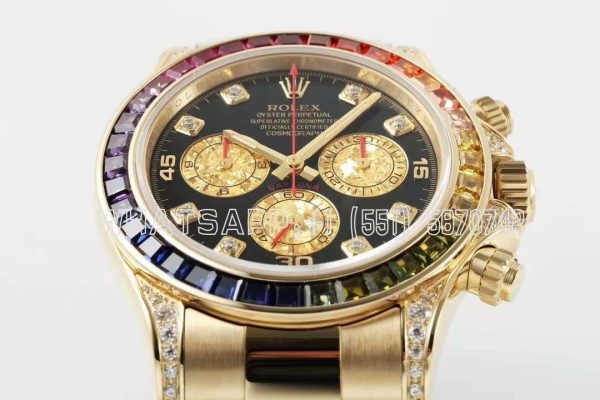 Rolex Daytona 116589RBOW in Yellow Gold 4130