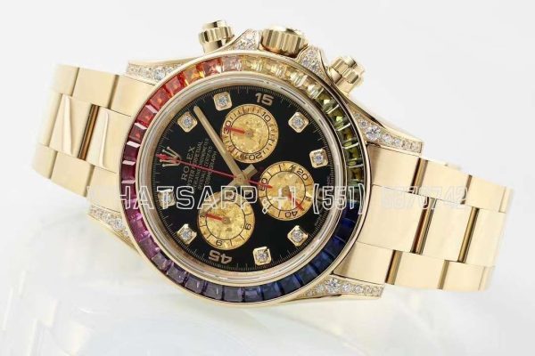 Rolex Daytona 116589RBOW in Yellow Gold 4130
