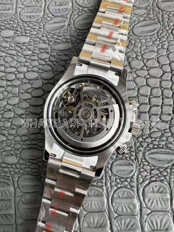 Rolex Daytona 126500 Black Dial on SS Bracelet Strap 4131 - Image 9
