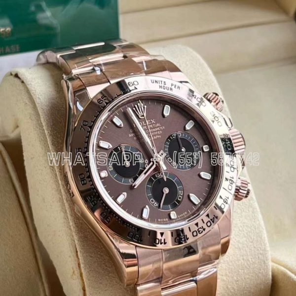 Rolex Daytona 126505 Brown/Black Dial On Oyster Bracelet Swiss 4130 BT Factory