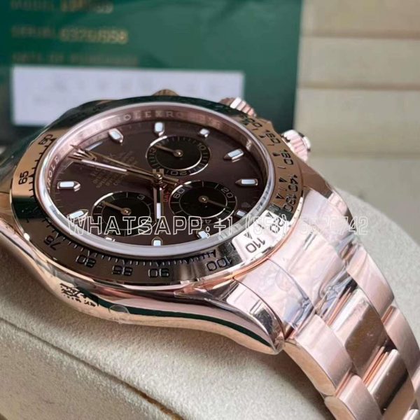 Rolex Daytona 126505 Brown/Black Dial On Oyster Bracelet Swiss 4130 BT Factory