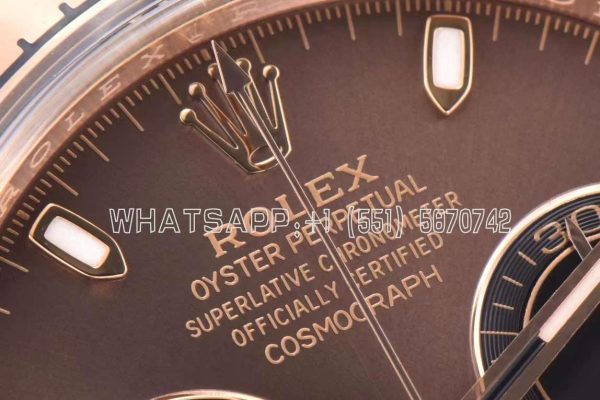 Rolex Daytona 126505 Brown/Black Dial On Oyster Bracelet Swiss 4130 Clean Factory - Image 3