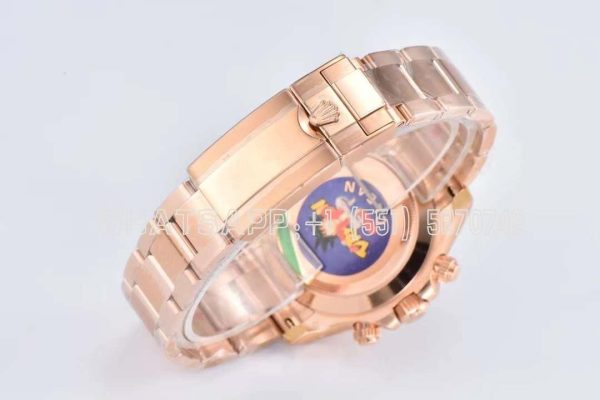 Rolex Daytona 126505 Brown/Black Dial On Oyster Bracelet Swiss 4130 Clean Factory - Image 6