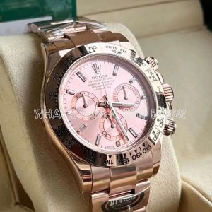 Rolex Daytona 126505 RG Dial Crystal Markers On RG Bracelet Swiss 4130 BT Factory