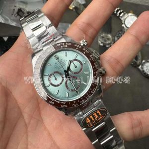Rolex Daytona 126506 Ice Blue Dial on SS Bracelet Strap SH4131 QF Factory