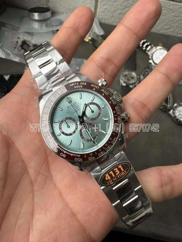 Rolex Daytona 126506 Ice Blue Dial on SS Bracelet Strap SH4131 QF Factory