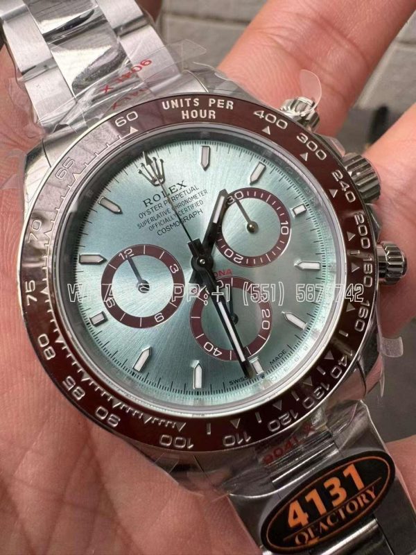 Rolex Daytona 126506 Ice Blue Dial on SS Bracelet Strap SH4131 QF Factory