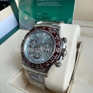 Rolex Daytona 126506 Ice Blue Dial on SS Bracelet Strap Swiss 4130 BT Factory