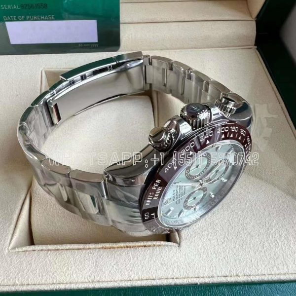 Rolex Daytona 126506 Ice Blue Dial on SS Bracelet Strap Swiss 4130 BT Factory - Image 7