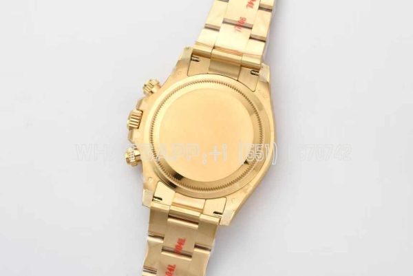 Rolex Daytona 126508 YG/Black Dial on YG Bracelet Swiss 4131 Clean Factory - Image 9