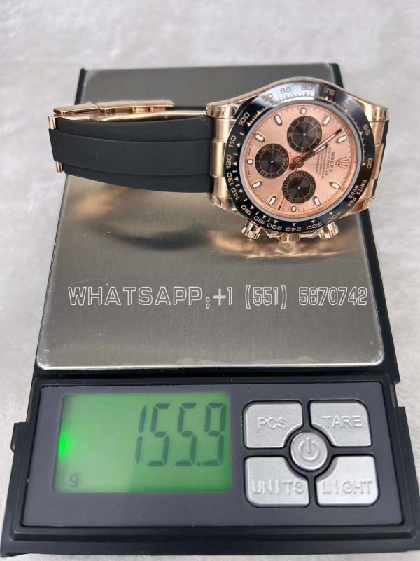 Rolex Daytona 126515 RG Dial on Oysterflex Strap - Image 9