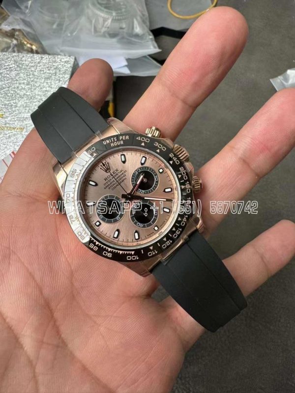 Rolex Daytona 126515 RG Dial on Oysterflex Strap QF Factory