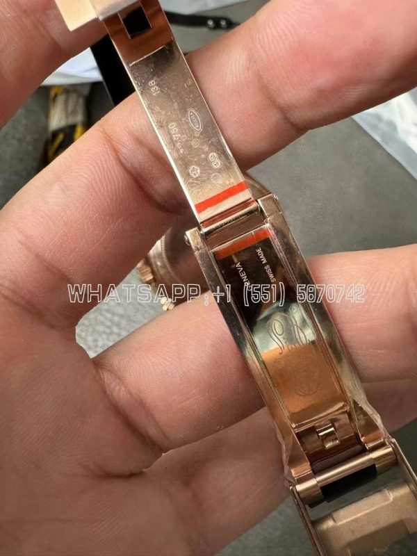 Rolex Daytona 126515 RG Dial on Oysterflex Strap QF Factory - Image 7
