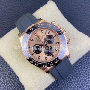 Rolex Daytona 126515 RG Dial on Oysterflex Strap Swiss 4130 Clean Factory
