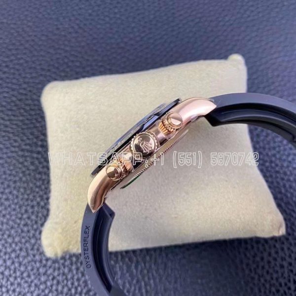Rolex Daytona 126515 RG Dial on Oysterflex Strap Swiss 4130 Clean Factory - Image 6