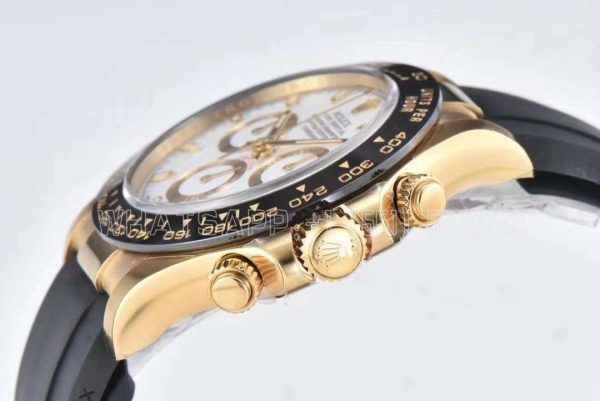 Rolex Daytona 126518 White Dial on Oysterflex Strap Clean Factory