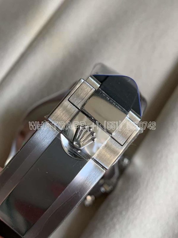 Rolex Daytona 126519LN-0006 40MM Counterweight White Gold Rubber Strap Black Eye Grey Dial Gold Factory - Image 8