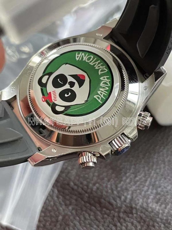 Rolex Daytona 126519LN-0006 40MM White Gold Rubber Strap Black Eye Grey Dial BT Factory - Image 7
