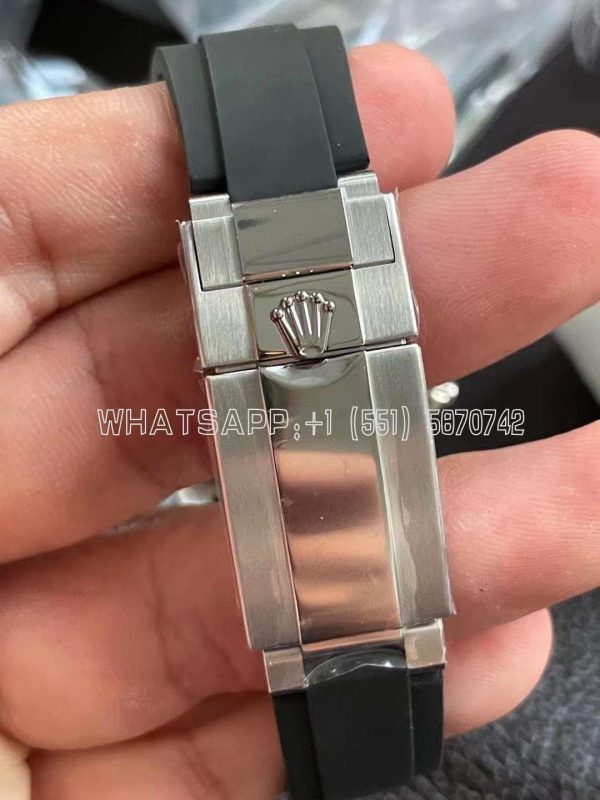 Rolex Daytona 126519LN-0006 40MM White Gold Rubber Strap Black Eye Grey Dial BT Factory - Image 8