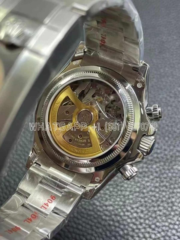 Rolex Daytona 126529 40mm Clean Le Mans SS Black Dial on SS Bracelet SH4132 QF Factory - Image 5