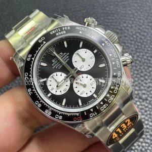 Rolex Daytona 126529 40mm Clean Le Mans SS Black Dial on SS Bracelet SH4132 QF Factory