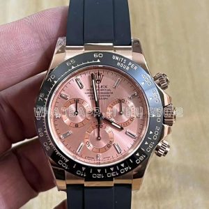 Rolex Daytona 18K Rose Gold Swiss 4130 BT Factory