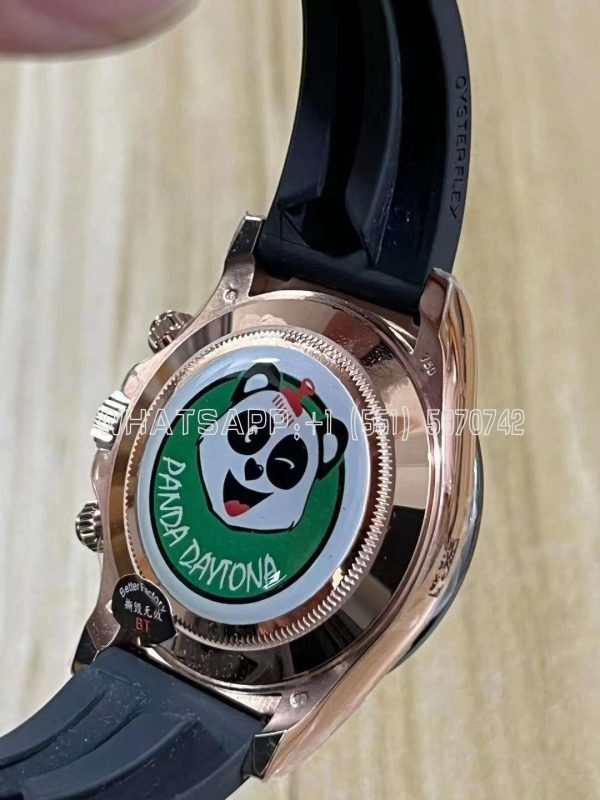 Rolex Daytona 18K Rose Gold Swiss 4130 BT Factory - Image 7