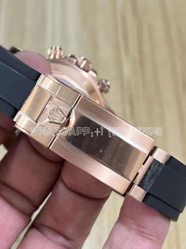 Rolex Daytona 18K Rose Gold Swiss 4130 BT Factory - Image 8