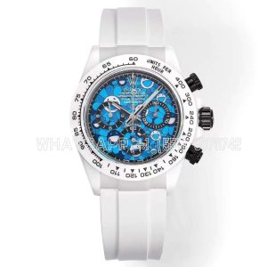 Rolex Daytona DIW Custom Flower Dial in Ceramic 4130
