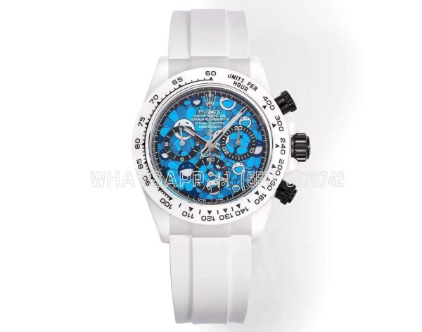 Rolex Daytona DIW Custom Flower Dial in Ceramic 4130
