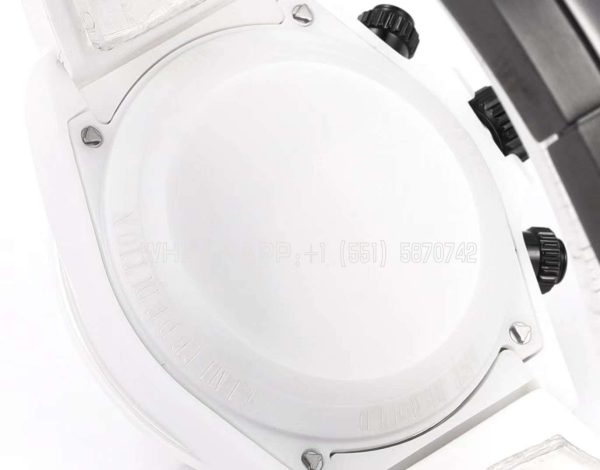 Rolex Daytona DIW Custom Flower Dial in Ceramic 4130 - Image 8