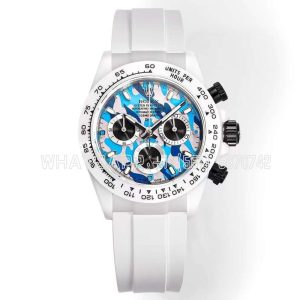 Rolex Daytona DIW Military Blue Dial in Ceramic 4130
