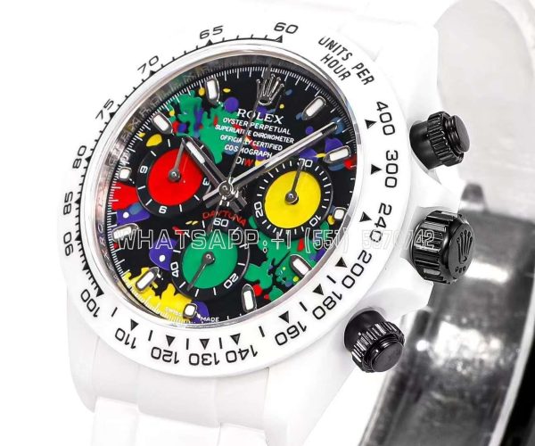 Rolex Daytona DIW Motley Dial in Ceramic 4130