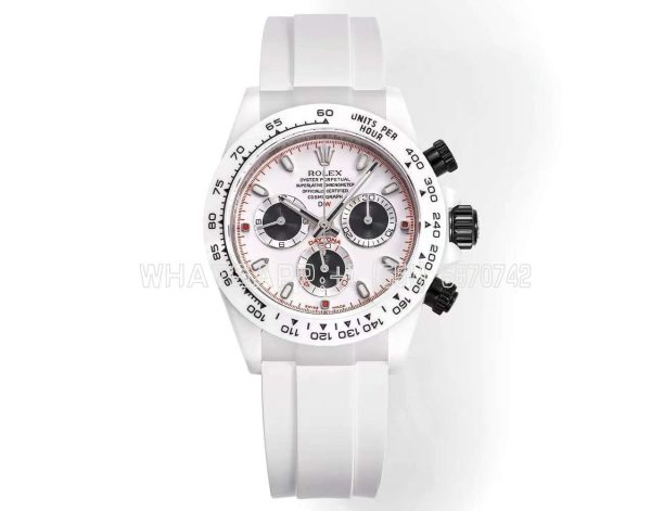 Rolex Daytona DIW Speedster White Dial in Ceramic 4130
