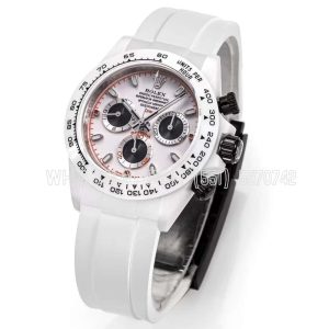 Rolex Daytona DIW Speedster White Dial in Ceramic 4130