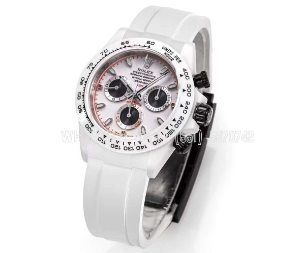Rolex Daytona DIW Speedster White Dial in Ceramic 4130
