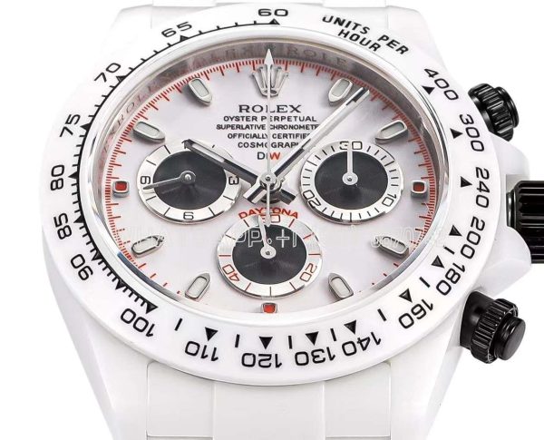 Rolex Daytona DIW Speedster White Dial in Ceramic 4130