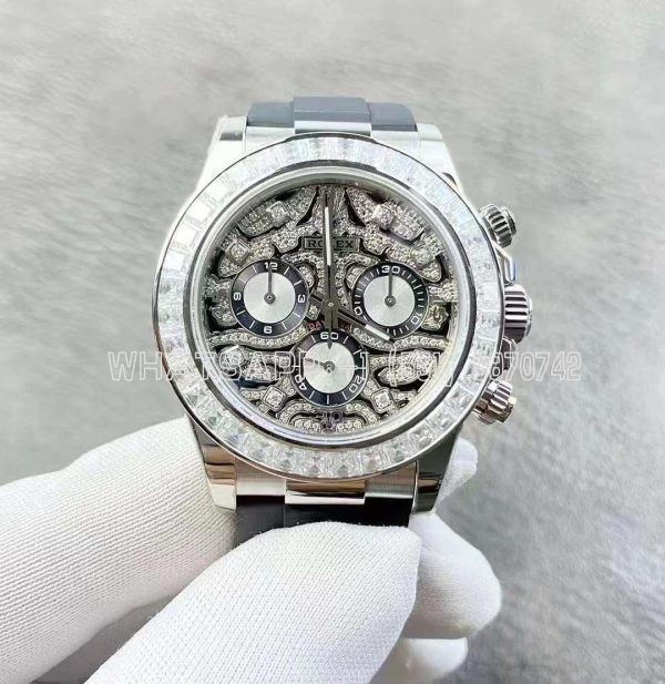 Rolex Daytona 'Eye of the Tiger' 116589TBR White Gold 4130