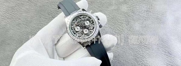 Rolex Daytona 'Eye of the Tiger' 116589TBR White Gold 4130
