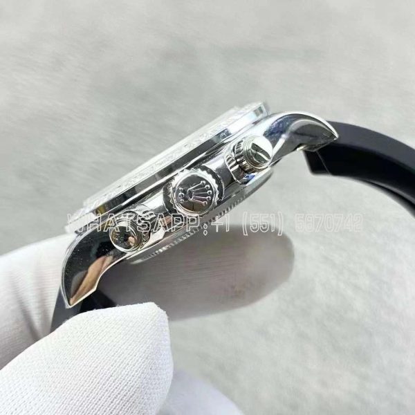 Rolex Daytona 'Eye of the Tiger' 116589TBR White Gold 4130 - Image 4