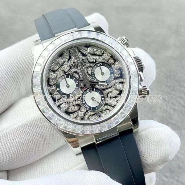 Rolex Daytona 'Eye of the Tiger' 116589TBR White Gold 4130