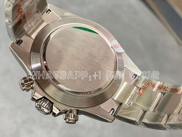 Rolex Daytona Green Dial Black Bezel in Steel Swiss 4130 NOOB Factory - Image 7