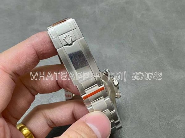 Rolex Daytona Green Dial Black Bezel in Steel Swiss 4130 NOOB Factory - Image 8
